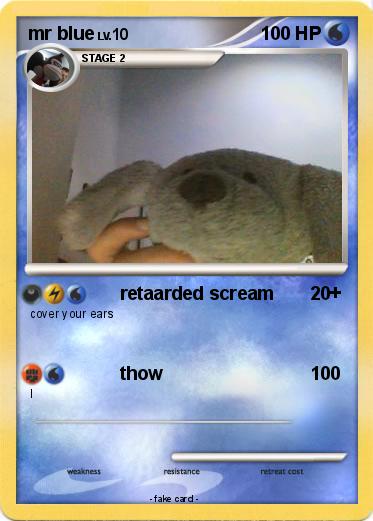 Pokemon mr blue