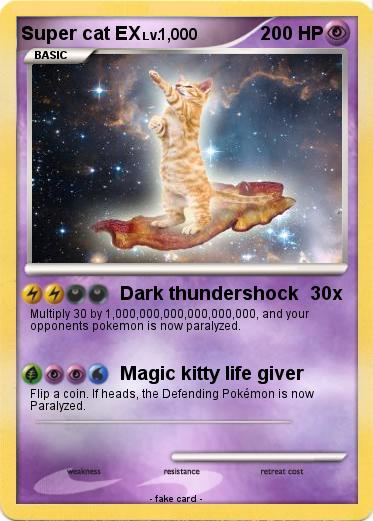 Pokemon Super cat EX