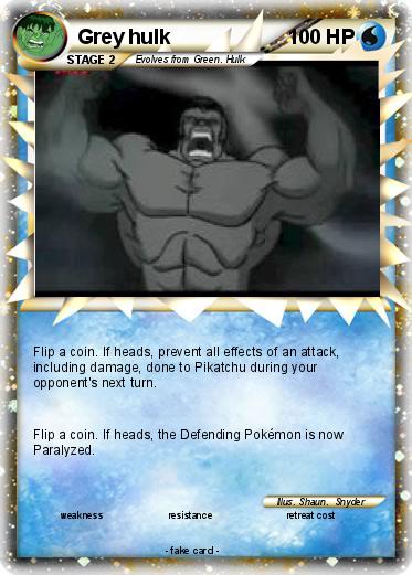 Pokemon Grey hulk