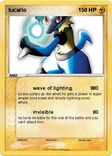 Pokemon lucario                           