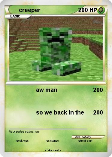 Pokemon creeper