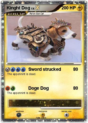 Pokemon Kinght Dog