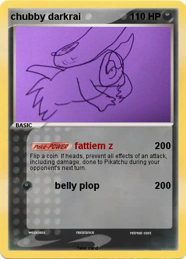 Pokemon chubby darkrai