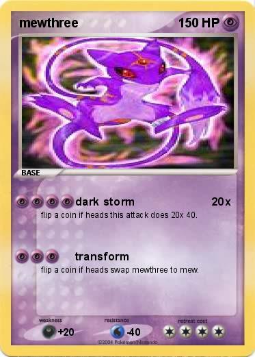 Pokemon mewthree