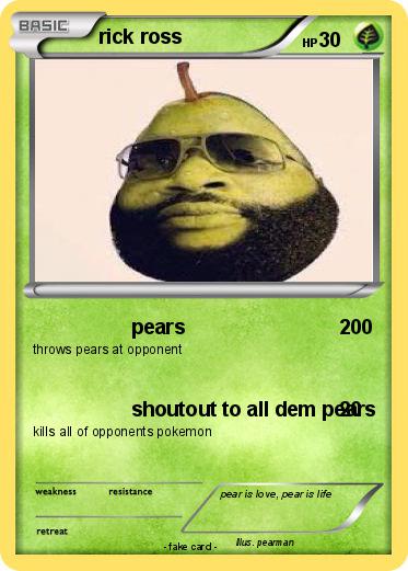 Pokemon rick ross