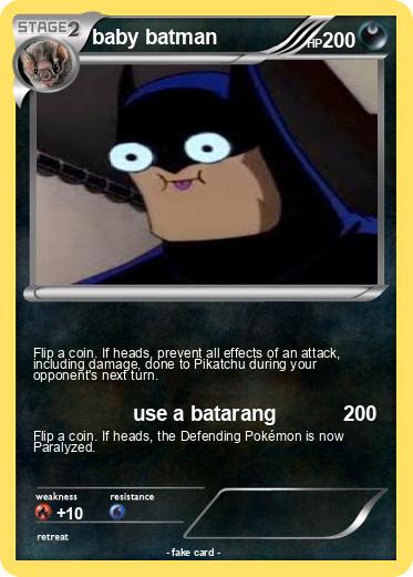 Pokemon baby batman