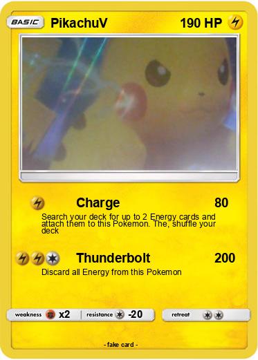 Pokemon PikachuV