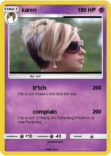 Pokemon karen