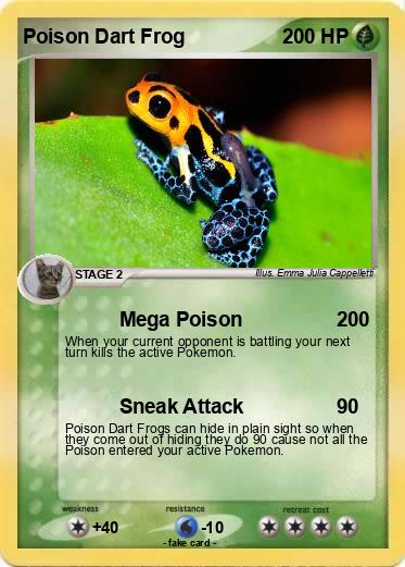 Pokemon Poison Dart Frog