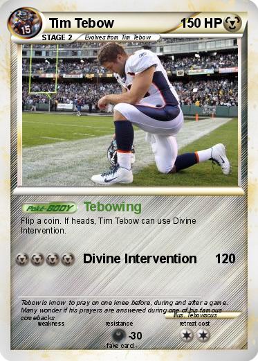 Pokemon Tim Tebow