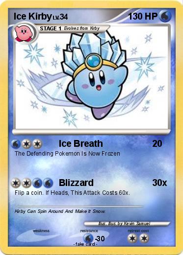 Pokemon Ice Kirby