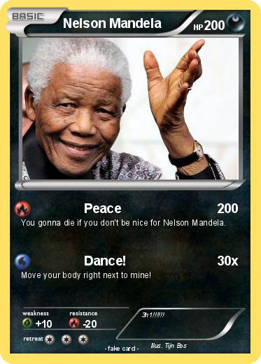 Pokemon Nelson Mandela
