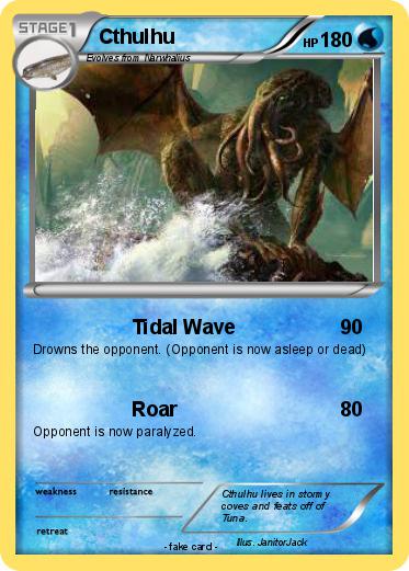 Pokemon Cthulhu