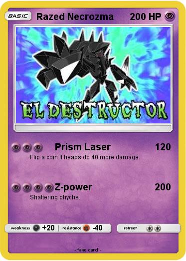 Pokemon Razed Necrozma