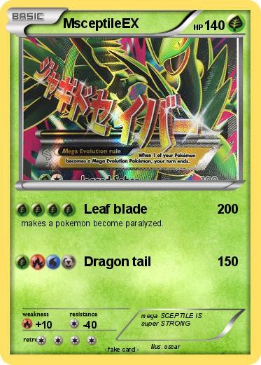 Pokemon MsceptileEX