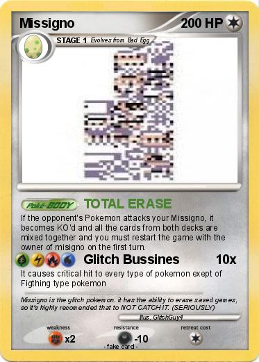 Pokemon Missigno