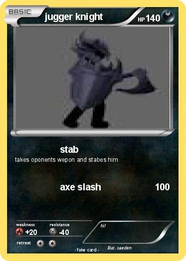 Pokemon jugger knight