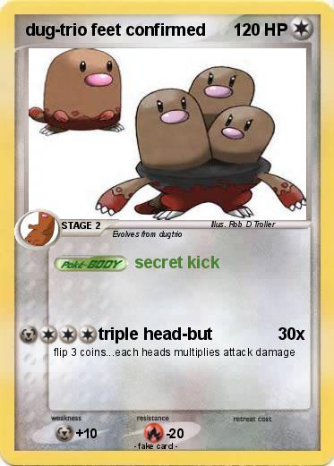 Pokemon dug-trio feet confirmed