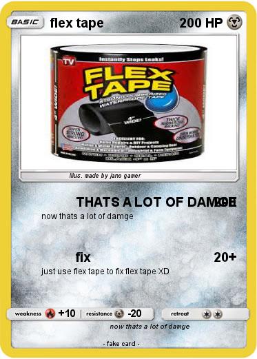Pokemon flex tape