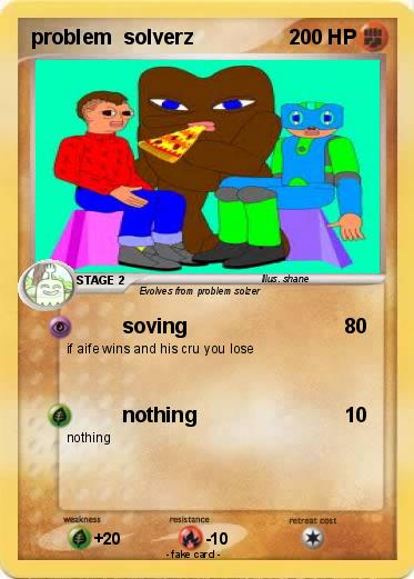Pokemon problem  solverz