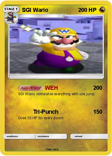 Pokemon SGI Wario