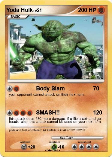 Pokemon Yoda Hulk