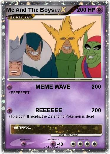 Pokemon Me And The Boys