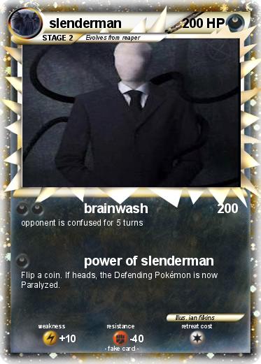 Pokemon slenderman