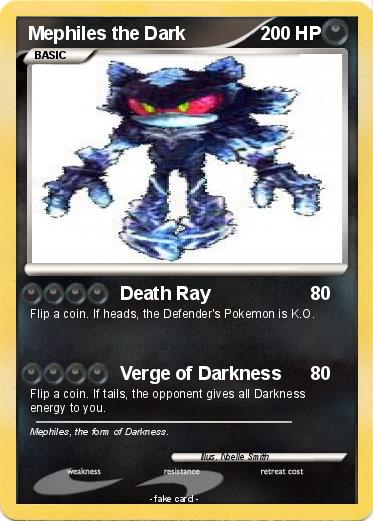 Pokemon Mephiles the Dark