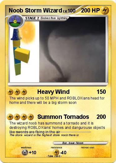 Pokemon Noob Storm Wizard