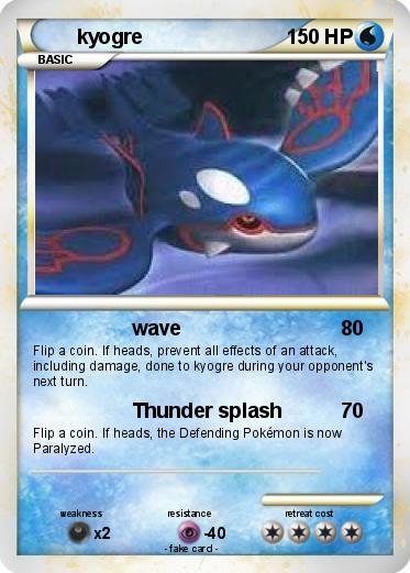 Pokemon kyogre