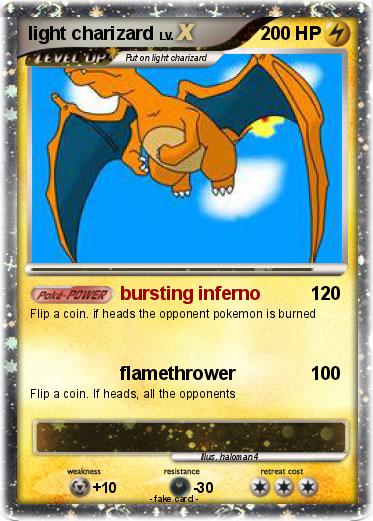 Pokemon light charizard