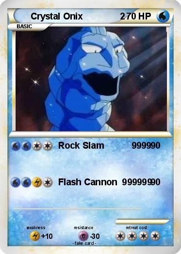 Pokemon Crystal Onix               2