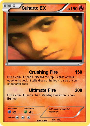 Pokemon Suharto EX