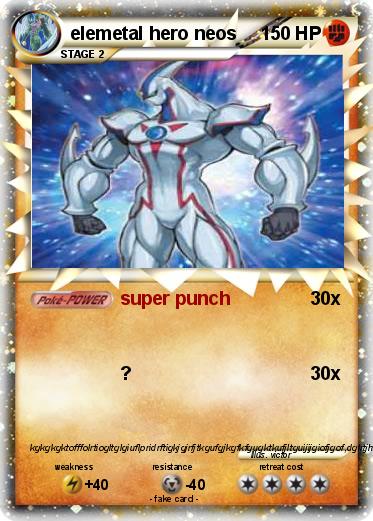 Pokemon elemetal hero neos