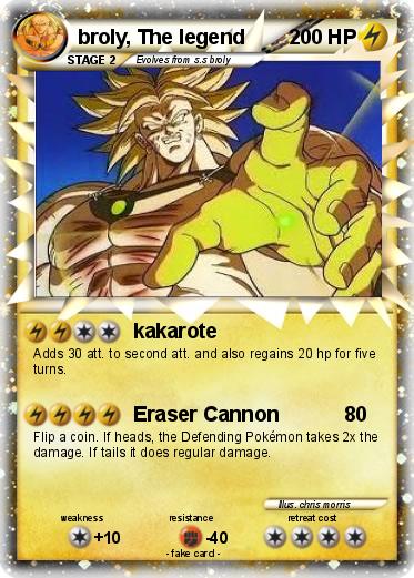 Pokemon broly, The legend