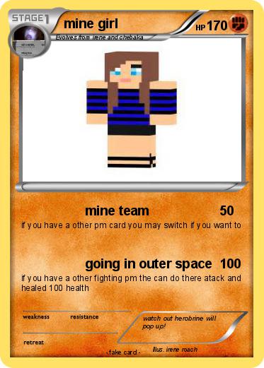 Pokemon mine girl