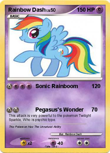 Pokemon Rainbow Dash