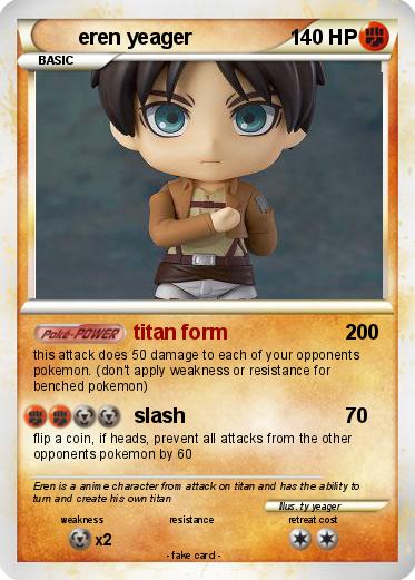 Pokemon eren yeager