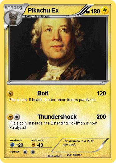 Pokemon Pikachu Ex