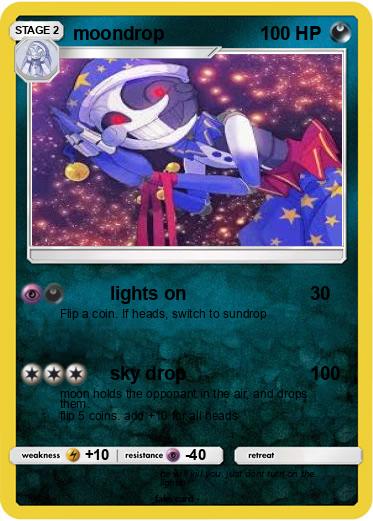 Pokemon moondrop