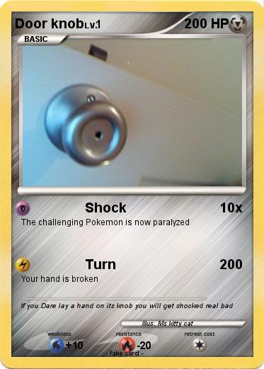 Pokemon Door knob