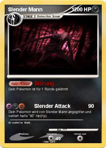 Pokemon Slender Mann                    1