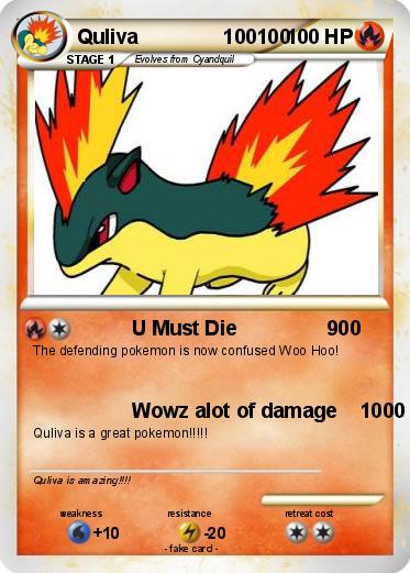 Pokemon Quliva               100100
