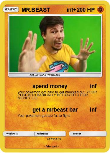 Pokemon MR.BEAST           inf+