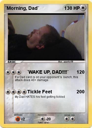 Pokemon ¨Morning, Dad¨