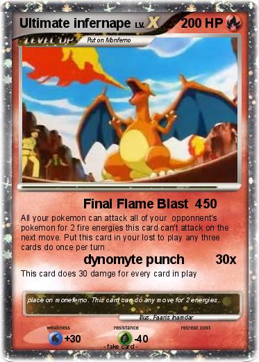 Pokemon Ultimate infernape