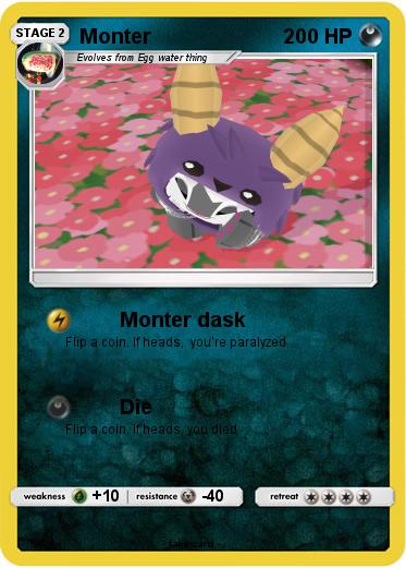 Pokemon Monter