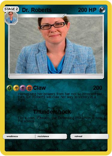 Pokemon Dr. Roberts