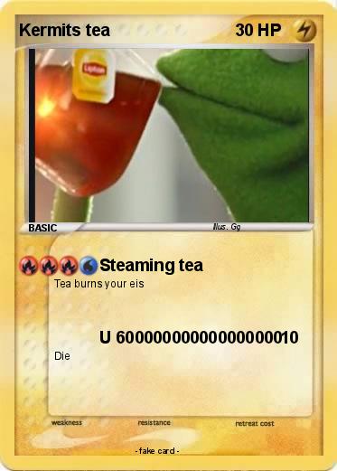 Pokemon Kermits tea